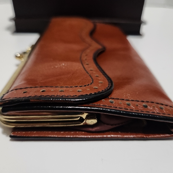 Vintage Princess Gardener Full Grain Cowhide Leather Wallet - Picture 8 of 16